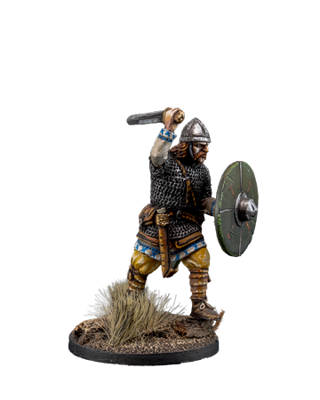 Anglo-Saxon warrior with sword